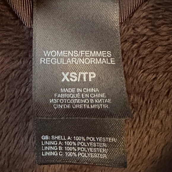 The North Face Dark Brown Plush Jacket - Picture 4 of 6